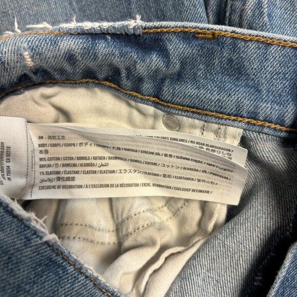 Abercrombie & Fitch Womens 90s Straight Ultra High Rise Demin Jeans Size 29/8R - Picture 16 of 16
